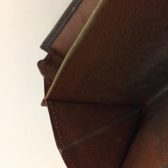 945135O Louis Vuitton Wallet Portefeiulle Elise Brown Monogram - Picture 8 of 9